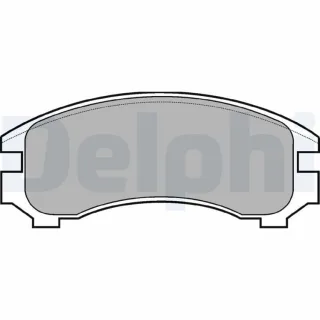 Delphi Bremsbel?ge vorne Nissan Sunny Suzuki Swift