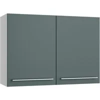 KOCHSTATION Hängeschrank KS-Bern2 Breite 100 cm, 2 Türen, 2 Einlegeböden