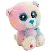 Nici Kuscheltier Glubschis, GLUBSCHIS Bär Regenbogen Snoomi 15cm