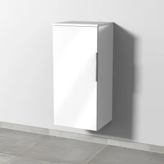 Sanipa 3way Mittelschrank mit 1 Tür, Weiß-Glanz, UF12278 UF12278