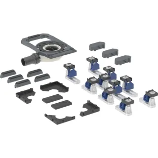 Geberit Duofix Duschwannenablauf mit zehn Füßen, für CleanFloor30 Duschfläche, 551558001 551558001