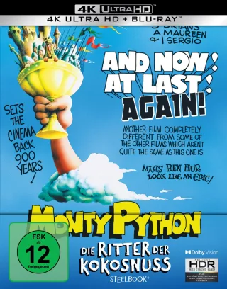 Monty Python - Die Ritter der Kokosnuss (Limitiertes Steelbook 4K-UHD+Blu-ray)
