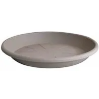 euro3plast Blumentopfuntersetzer Untersetzer MEDEA 40 cm taupe für Kübel GEO