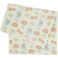 Krabbeldecke Bieco Babydecke Zoo Tiere Kuscheldecke Baby Decke Blanket Fleecedecke, BIECO