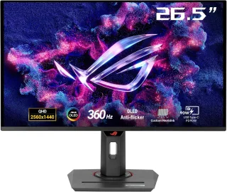 ASUS ROG Strix OLED XG27ACDNG [265'' WQHD 360Hz 2x HDMI DP USB-C mit DP 003ms Reaktionszeit] schwarz