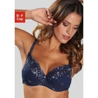 LASCANA Bügel-BH Wanda mit floraler Stickerei Spitze, Dessous – auch ideal für große Größen