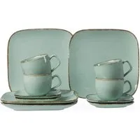 Ritzenhoff & Breker Kaffeeservice Geschirr-Set, Service CASA (12-tlg), 4 Personen, Porzellan, 12 Teile, für 4 Personen