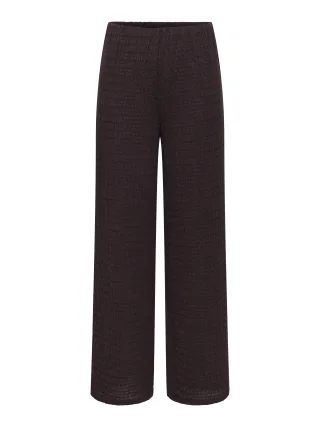 ONLY - ONLILSE PANT STRUCTURE JRS NOOS Deep Mahogany - Gr. - XS