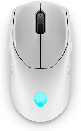 Dell Alienware AW720M Tri-Mode Wireless [USB-C Bluetooth 5.1 7 Tasten RGB] lunar light