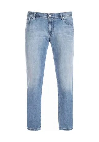 alberto jeans - Slim - Organic Denim blau