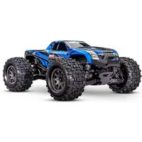 Traxxas RC-Buggy Traxxas Mini Maxx BL 2S HD 4WD Monstertruck RTR, Akku, Lader Blau