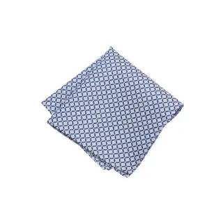 seidenfalter - Einstecktuch Micro silber