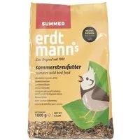 Erdtmann Sommerstreufutter 1 kg im Standbeutel, Nahrungsergänzungsmittel für: Vogel