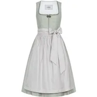 Nübler Dirndl Midi Dirndl Flurina in Salbei von Nübler - Rocklänge 70 cm
