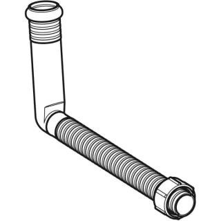 Geberit Überlaufbogen lang Uniflex PushControl 241718001
