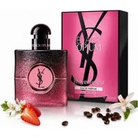 YVES SAINT LAURENT Eau de Parfum Black Opium Pink Glaze, Glasflakon