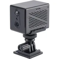 Casativo Überwachungskamera Mobile WLAN Überwachungskamera Mini PIR-Sensor & Nachtsicht je 5m App (Innenbereich, 2304x1296, PIR + Personenerk., 135° Sicht, 6 Mon. Standby, Nachtsicht)