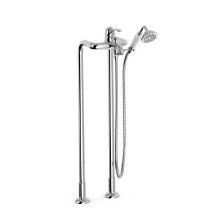 Tres Einhebelmischer für Wanne und Dusche mit Bodenanschluss , 24219402 24219402