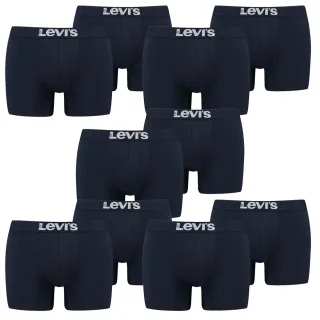10er Pack Herren Levis Solid Basic Boxer Brief Boxershorts Unterwäsche Pants