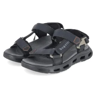 Bugatti Sandalen - Gr. 40 - Schwarz - Synthetik