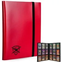 Coradoma Sammelkarte Sammelalbum für 360 Pokemon Karten Pro Card Binder Ordner, 40 Seiten je 9 Karten Portfolio