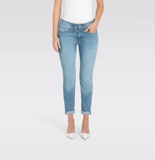 MAC - MAC JEANS - RICH SLIM, Light weight denim blau - Gr. - 40