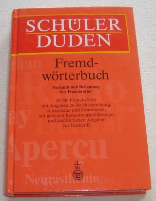 (Duden) Schülerduden Fremdwörterbuch neue Rechtschreibung