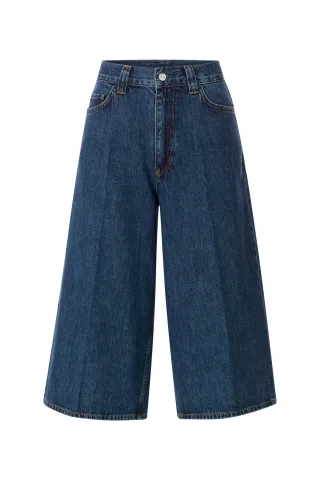 Rich & Royal - Long Bermuda denim blue - Gr. - 34