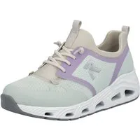 Rieker Slip-On Sneaker Schlupfschuh, Freizeitschuh, Schnürschuh mit Gummizug