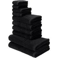 OTTO home Handtuch Set Regona, als 10 tlg Set und Serie, Premium Handtücher, 500 gr/m², Frottier (Set, 10-St), Duschtücher, Handtücher, Gästetücher, Seiftücher, 5 Jahre Garantie