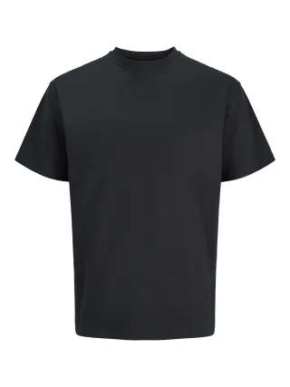 JACK&JONES - JJEORGANIC RELAXED TEE SS O-NECK NOOS Black - Gr. - XL