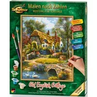 Schipper Malen nach Zahlen Meisterklasse Klassiker - Old English Cottage, Made in Germany