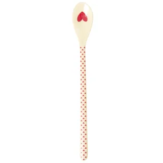 Rice Melamin Latte-Löffel Favorite Hearts / Red