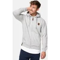 Indicode Kapuzensweatjacke Herren Braidwood Hoodie Sweatjacke Herrenjacke