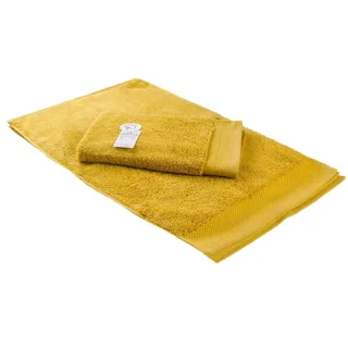 ARTG - Gäste-Handtuch "Excellent Deluxe" (Senf)