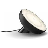 Philips Hue LED Tischleuchte White & Color Ambiance Bloom schwarz, Abschaltautomatik, Bluetooth, CCT - über Fernbedienung, Dimmfunktion, Einschlafhilfe, Farbsteuerung, Farbwechsel, Memory, nach Trennung vom Netz, Nachtlichtfunktion, RGB, Smart Home, 