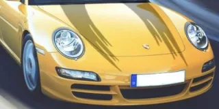 Autoaufkleber für die Motorhaube als Paar geliefert! "Porsche design"