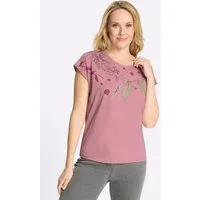 Sieh an! T-Shirt Rundhals-Shirt Extra kurz