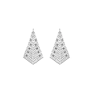 Luxenter-Ohrringe mit Rubin-Zirkonia aus 18 Karat Roségold - Lasein