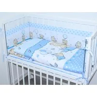 Primawela Beistellbett Baby Bettwäsche für Beistellbett mit Nestchen Spannbettlaken 6 teilig