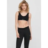 ONLY Play Sport-Bustier ONPMIRA SEAM SPORTS BRA mit Stretch-Material, aus Polyamid und Elasthan, unifarben