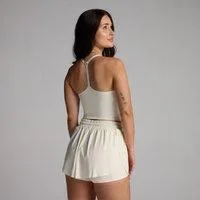 MP Damen Tempo Strappy Racerback Tank-Top - Coconut - XXL