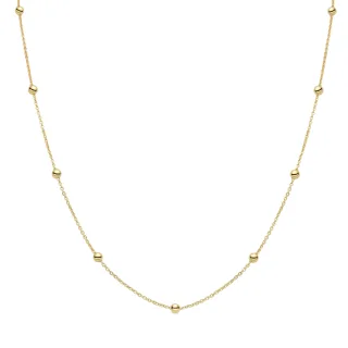 Luxenter Liydat-Halskette, 18 Karat Gelbgold