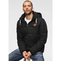 Bruno Banani Steppjacke leicht, wasserabweisend, modischer Stil, mit dekorativen Badges