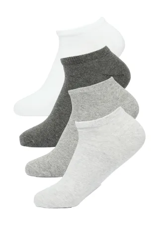 s.Oliver - Sneakersocken grau/weiß - Gr. - 44.5