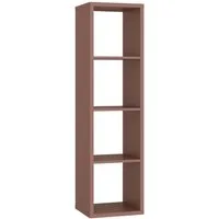 FORTE Standregal Mauro, FSC®-zertifiziert, Fachgröße 33x33cm, 4 Fächer