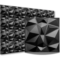IKHEMalarka 3D Wandpaneel 3D Paneele PVC Kunststoffpaneele, BxL: 50,00x50,00 cm, 0,25 qm, (1 Stück, 3D Wandpaneele Deckenpaneele) hochwertige & harte PVC 3D Platten Wand & Decke