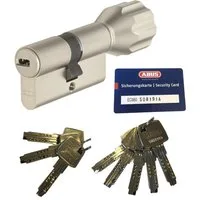 ABUS Profilzylinder ABUS EC660 ECK660 Knaufzylinder versch. Längen, mit Sicherungskarte, Verschiedenschließend