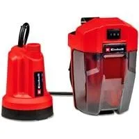 Power X-Change Akku-Klarwasserpumpe GE-SP 18 LL Li-Solo, 18Volt, Tauch- / Druckpumpe rot/schwarz, ohne Akku und Ladegerät