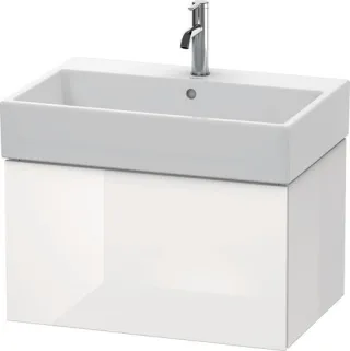 Duravit L-Cube Waschtischunterbau wandhängend Weiß Hochglanz 684x459x394 mm - LC617602222 LC617602222
